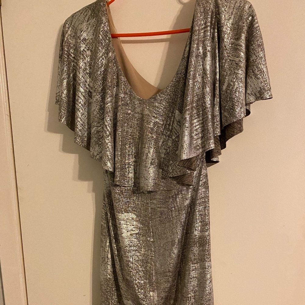 Women’s silver dress